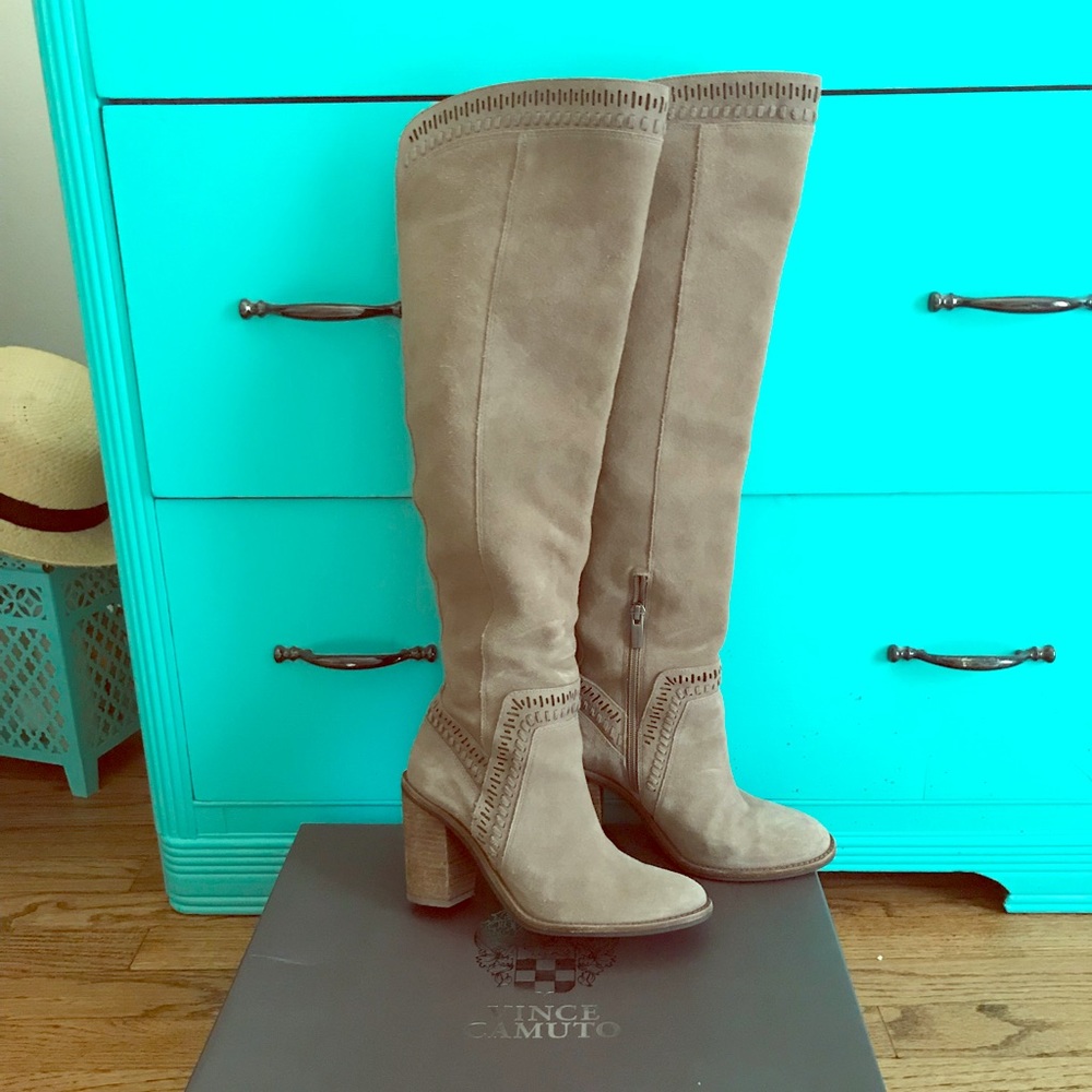 Vince Camuto Madolee OTK Boots! Sz:6.5